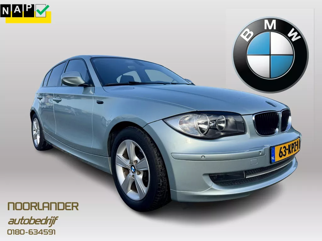 BMW 1-serie 118i Automaat Business Line | Navi | Cruise | PDC | Trekhaak | Dealer Onderhouden