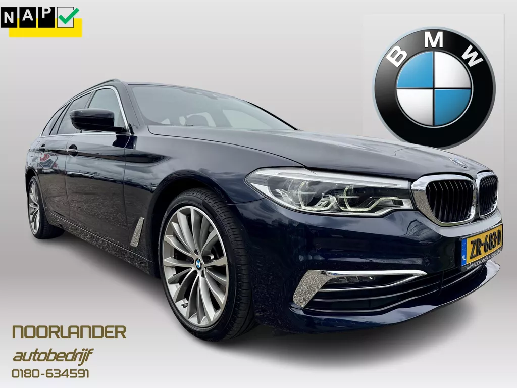BMW 5-serie Touring 520i High Executive Edition G31 | Panorama | Head-Up Display | Trekhaak | Comfortstoelen | CarPlay